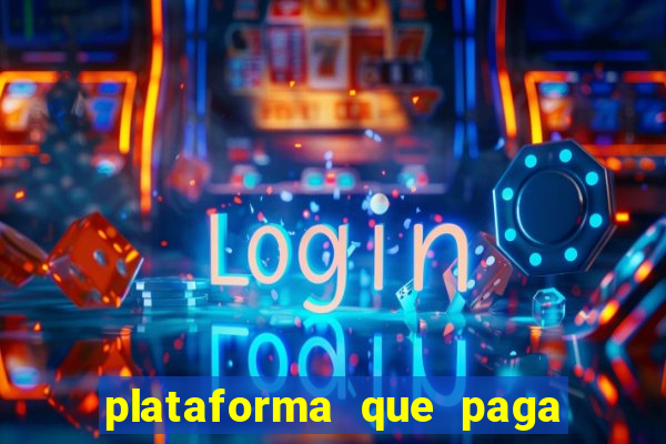 plataforma que paga no cadastro fortune tiger